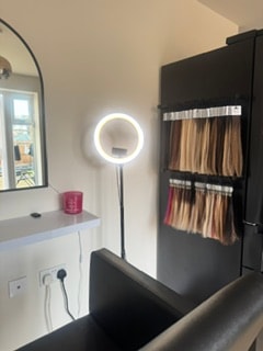 Another view of the salon